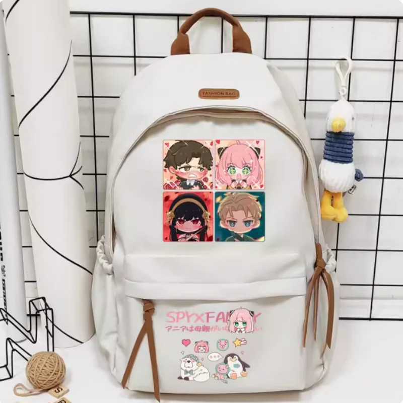 

Anime Spy Family Anya Forger Big Capacity Girls Backpack Travel Bag Boy Teenager Schoolbag Student Rucksacks