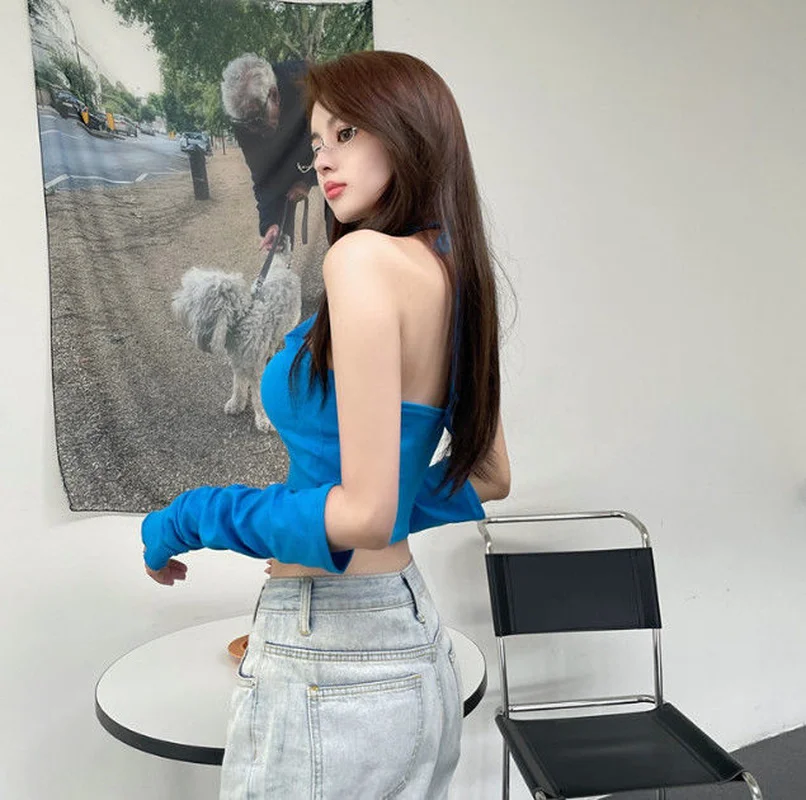 여성 캐주얼 스트리트웨어 홀 디자인 레이스업 하라주쿠  - Street Fashion Korean Girl 리뷰 및 가격