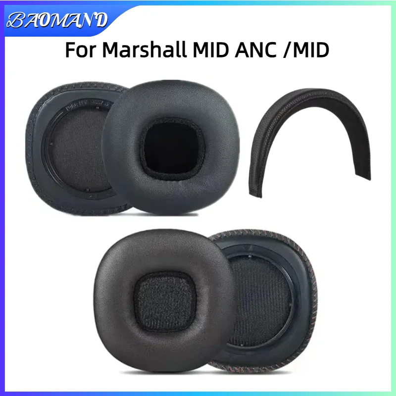 

Replacement Earpads For Marshall MID ANC /MID Ear Cushion / Headphone Ear Pad