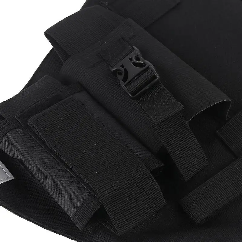 มัลติฟังก์ชั่ตั้งแคมป์ยุทธวิธีสายรัดพร้อมสายสะพายไหล่ปรับได้สําหรับเครื่องส่งรับวิทยุ UV-5R UV-82 UV-9R PLUS