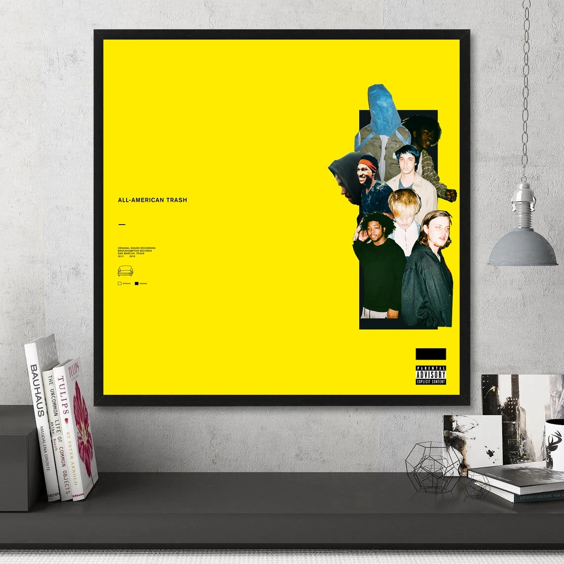 

Brockhampton - All American Trash Music Album Cover Poster Canvas Art Print Home Decor Wall Painting ( No Frame )