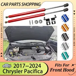 Hood Struts For Chrysler Pacifica Voyager 2017 2018 2019 2020 2021 2022 2023 Refit Lift Support Cylinders Rod Shocks Pistons Bar