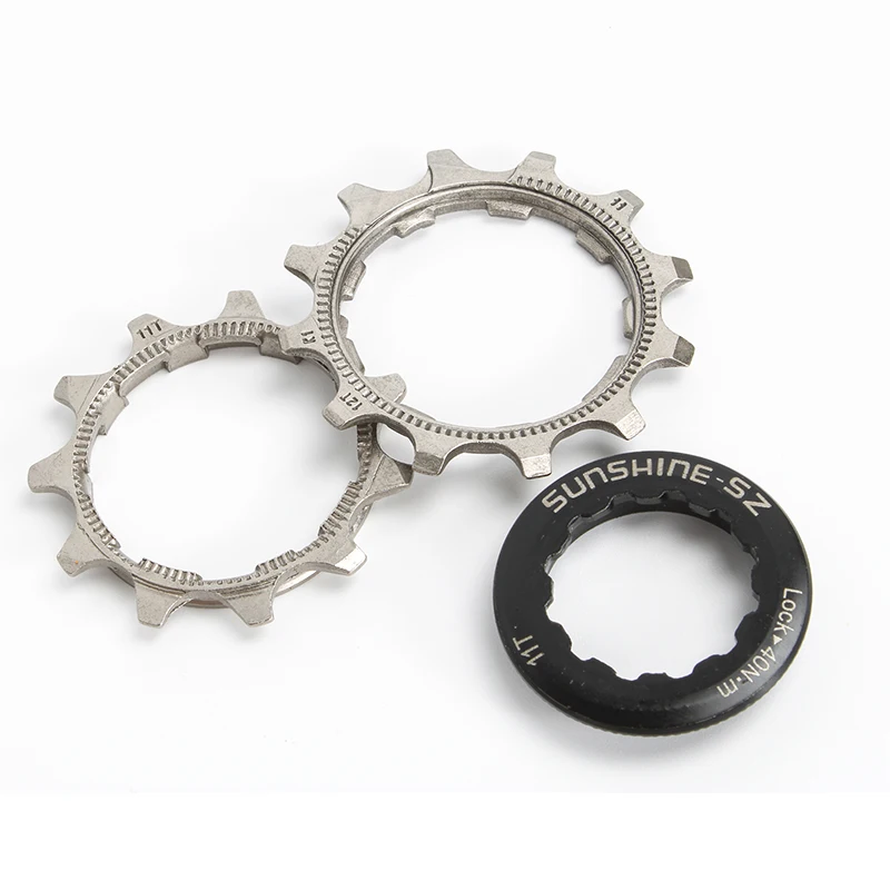 SUNSHINE Road Bike Freewheel 8 9 10 11 12 Speed Cassette 11-23T/25T/28T/30T/32T/34T K7 Bicycle Flywheel Sprocket for SHIMANO