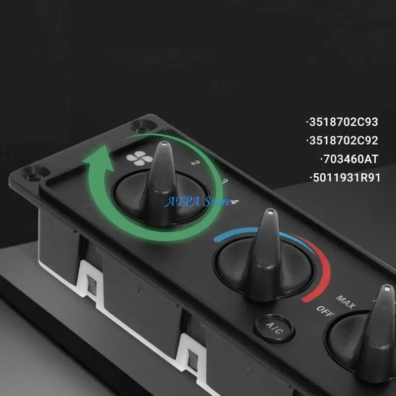 U13C Manuel Climate Climate Control Condulers Commutateurs 3518702C93 Pour le modèle SELECT