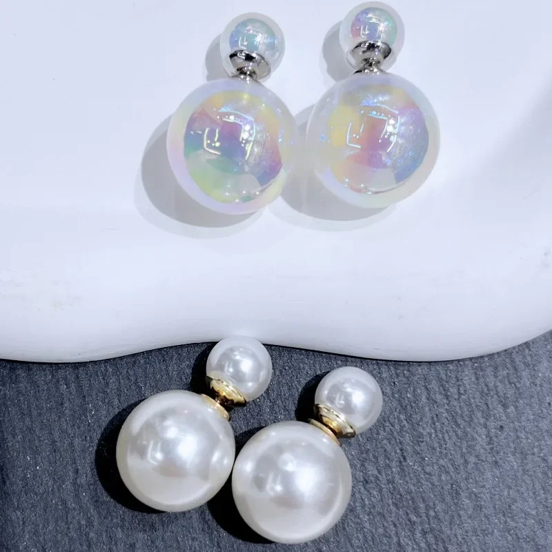 

New Mermaid Concubine Size Pearl Earrings, Fairy, High Grade, Removable Two Wear Earrings and Earrings