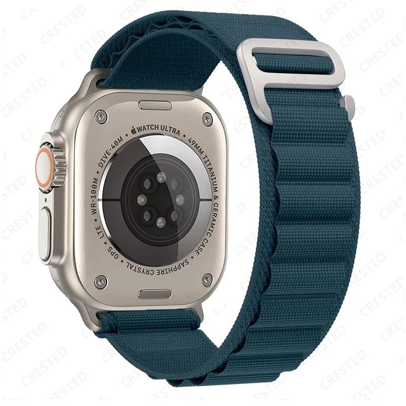 Alpine Loop Strap für Apple Watch Ultra 3 2 Band 49 mm 45 mm 44 mm 40 mm 41 mm 46 mm 42 mm Armband iWatch Serie 11 10 SE 9 8 7 6 5 4