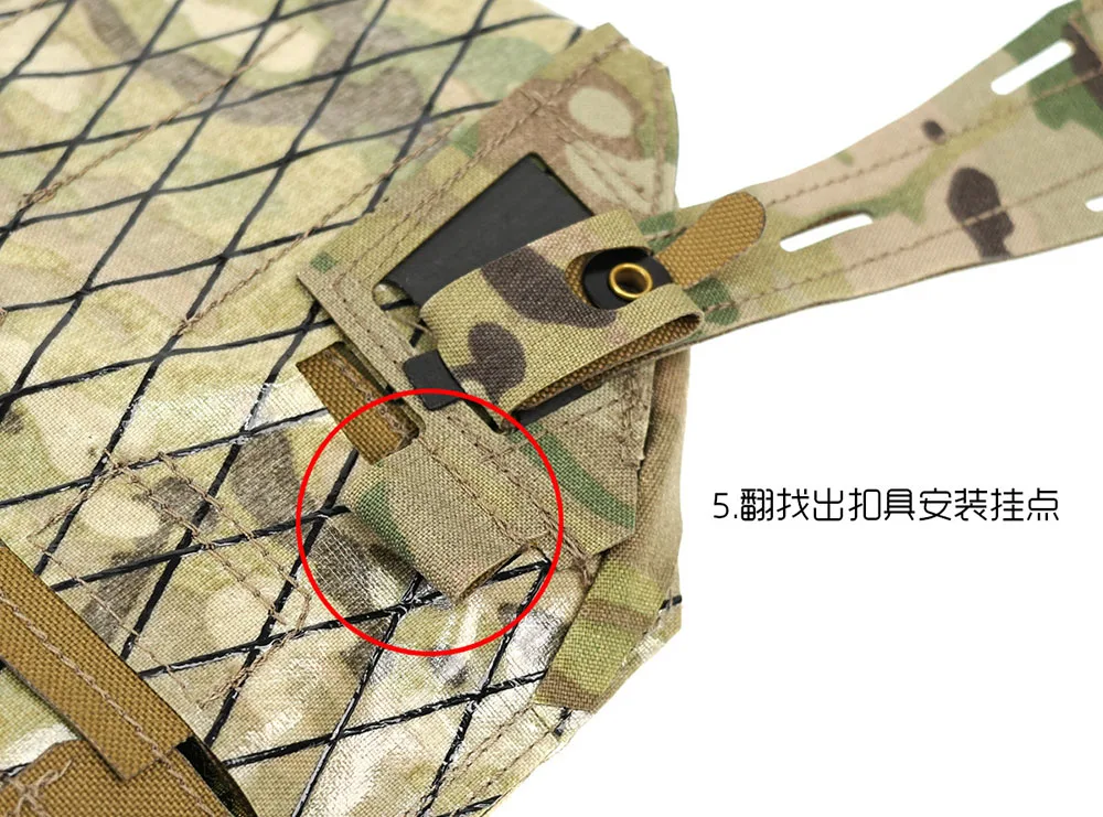 Neue M/L Modulare S-S-Style Taktische Plattenträgerweste Leichte Verstellbare Paintball-Trainings- und Jagdweste – Detail 11