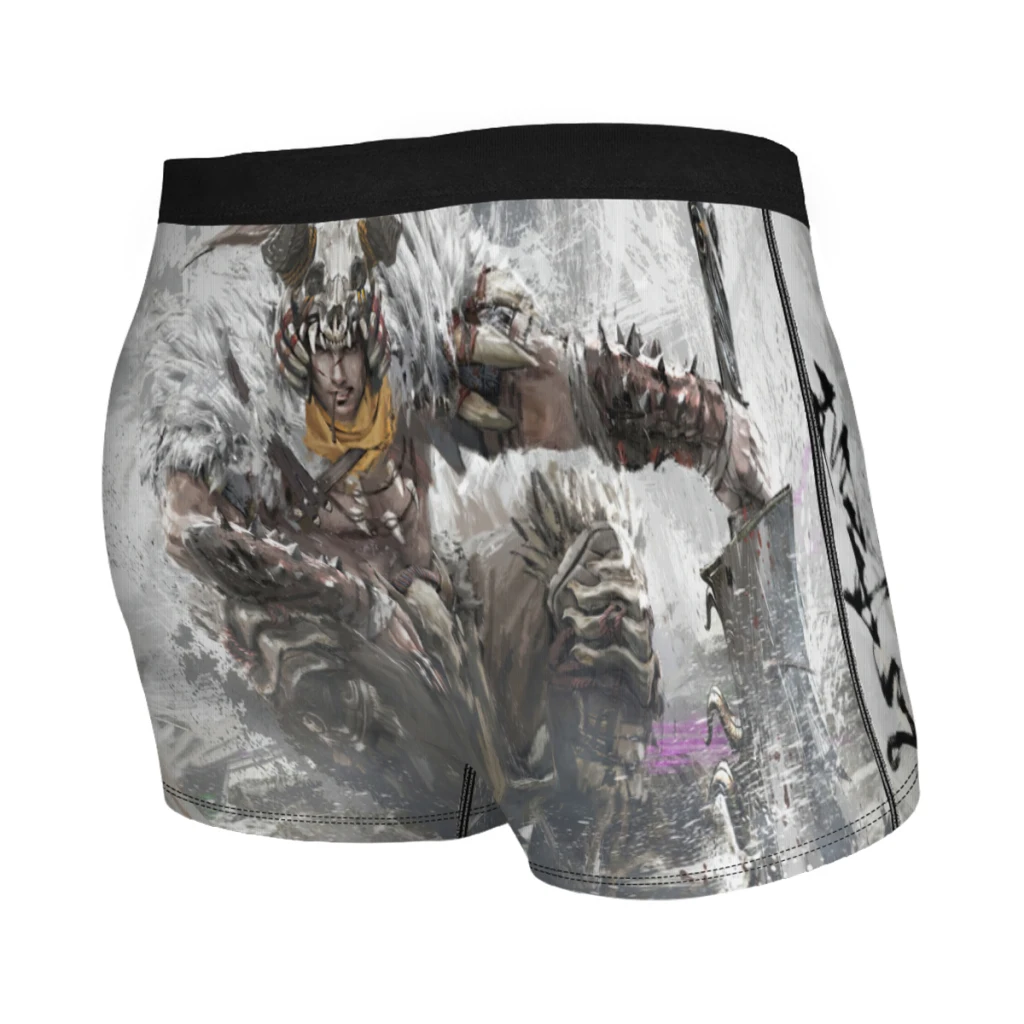 Temulch Naraka Bladepoint 3D Steam Underpants Breathbale Panties Men's Underwear Comfortable Shorts Boxer Briefs