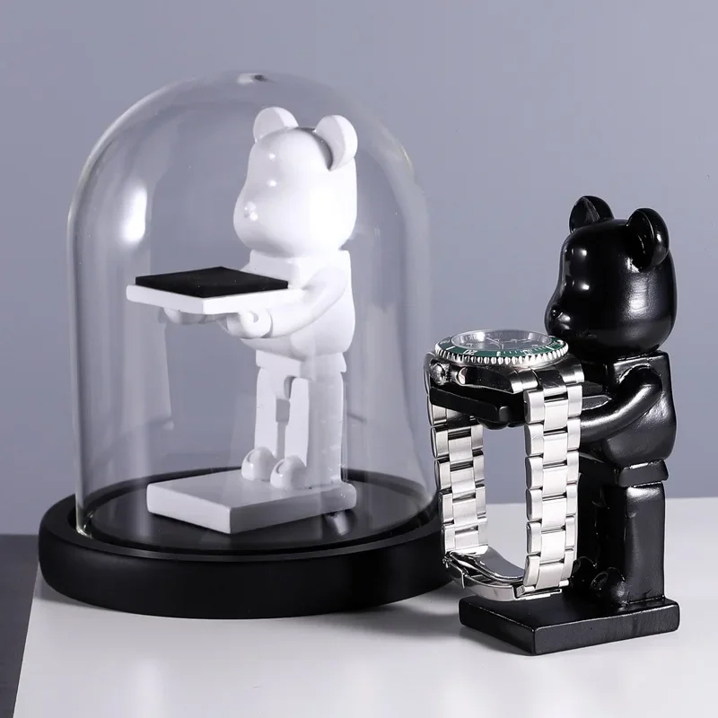 Creative Watch Stand Dock Support Apple Watch Base Holder Desktop Nightstand Watches Display Bracket Accessories Storage for Men