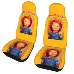 Chucky film retrò coprisedili Auto gioco del bambino Chucky automobili coprisedili adatti per Auto SUV accessori di protezione Auto 2 pz