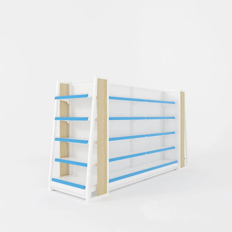 Grocery Store Retail Steel Cabriolet Supermarket Convenience Store Shelves Shelves for Store Display