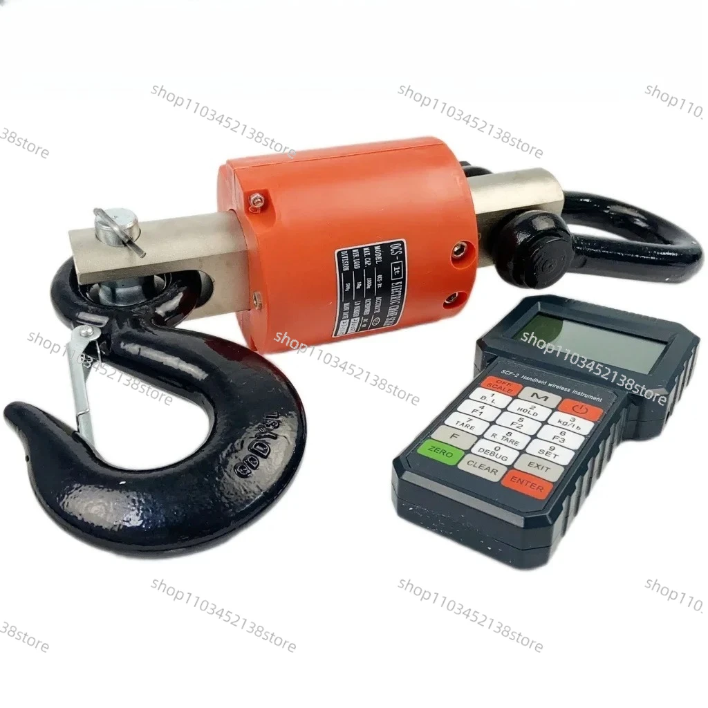With RS232 Hand-held Display Control 10t Digital Chain Hoist Crane Scale