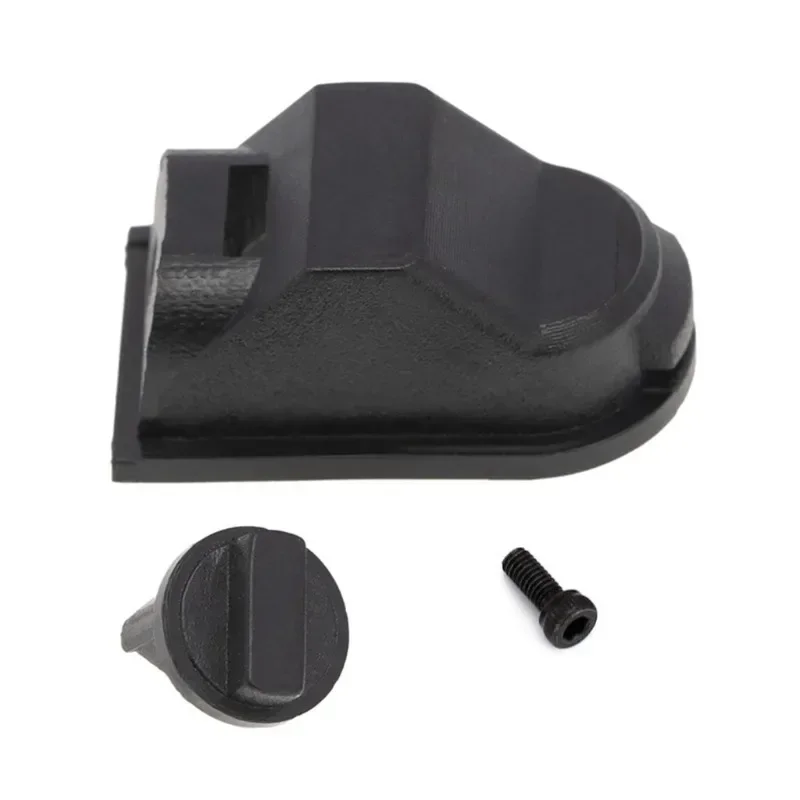 Plastic Black Fuel Tank Cap Cover for 1/10 RC Crawler Car TRX4 TRX-4 Upgrade Part