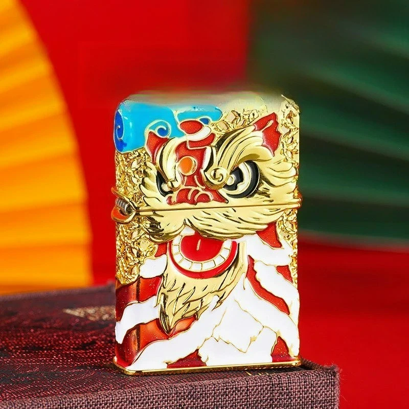 

Аутентичная зажигалка ZORRO 2022, качество масла, ветрозащитная, персонализированная, тяжелая броня, ночник, эмалированный цвет, праздничный подарок, подарок для мужчин