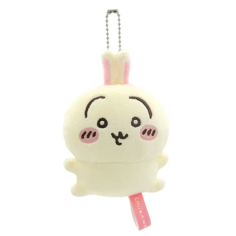 Official Chiikawa Plush Usagi Hachi Pendant Keychain Cute Anime Kawaii Stuffed Animal Doll Figure Toy Bag Charm Drop Shipping - view 4