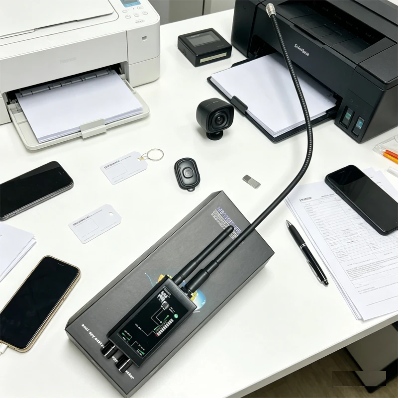 

Профессиональный детектор GPS-трекеров M8000, 1МГц-12ГГц, устройство для защиты от слежения и прослушивания, обнаружитель скрытых камер и жучков