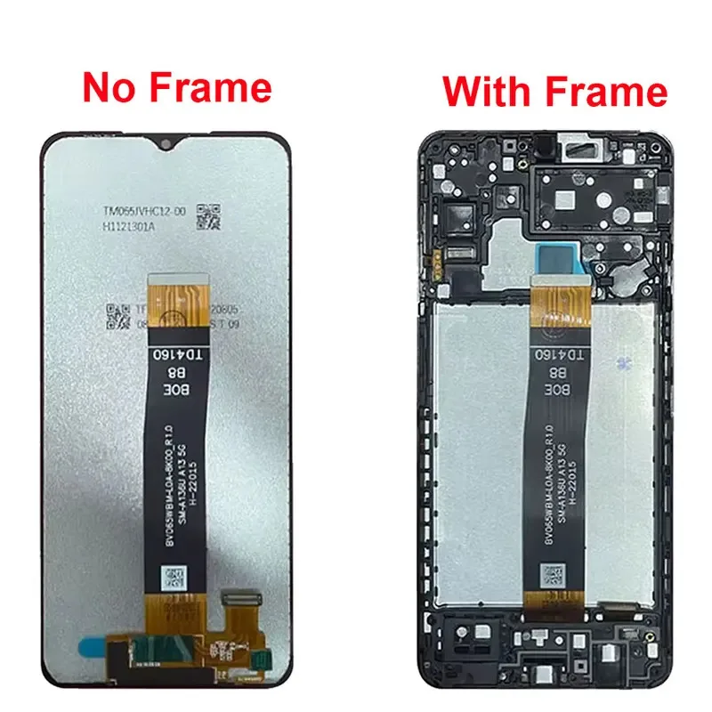 Para samsung galaxy a13 4g a137 display lcd sensor de tela toque digitador assembléia substituição 6.5 “a13 5g a136b lcd
