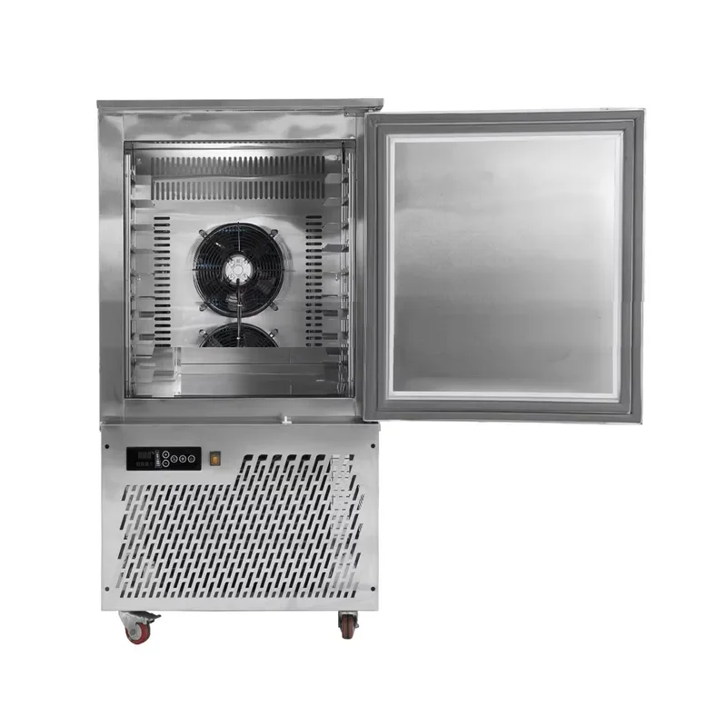 8 Trays Ultra Low Temperature -45 Flash Freezer Machine Quick Shock Air Cooler Chiller for Frozen Fish Meat Cake
