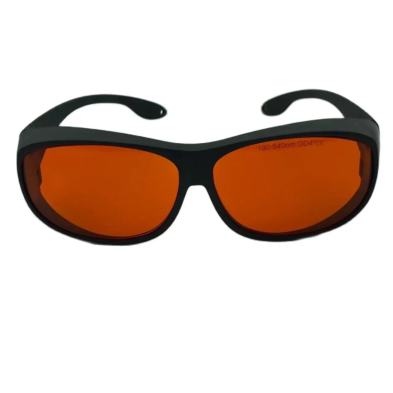 Green Laser Safety Glasses FOR 532nm green laser and blue 445nm 473nm Lasers O.D 4 with Case and Cloh