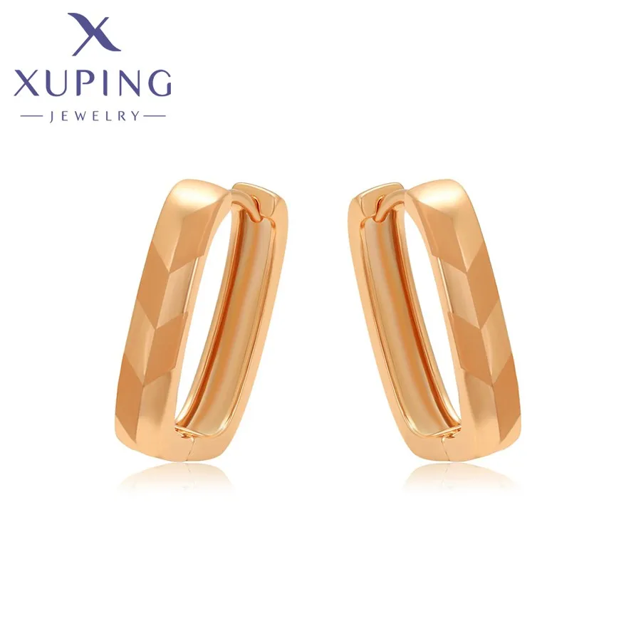 

Xuping Jewelry New Arrival Flower Shaped Earrings Stone with Gold Color Earring for Women Girl Charm Jewellery Gift X000758327