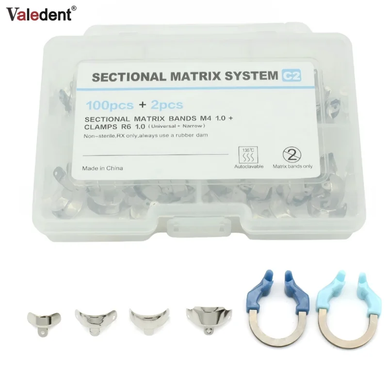 

Стоматологические матричные ленты NITI, металлические матрицы, зажимное кольцо, секционная контурная матричная система, никель-титановое зажимное кольцо, стоматологические инструменты