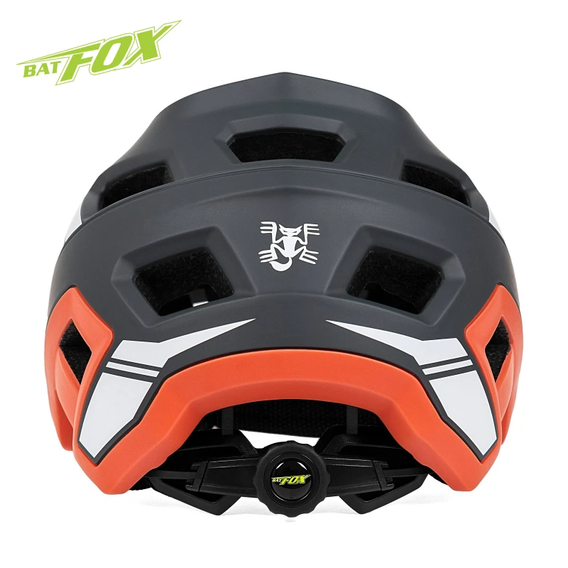 batfox integral mtb helmets bicycle mountain man high quality cycling bike visor helmet casco bicicleta big size bicycle helmet