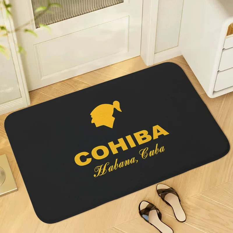 

Interior Entrance Mat Non-slip C-Cohibas Hallway Living Room Floor Carpet Anti Slip Kitchen Bedroom Rug Slip-resistant Home