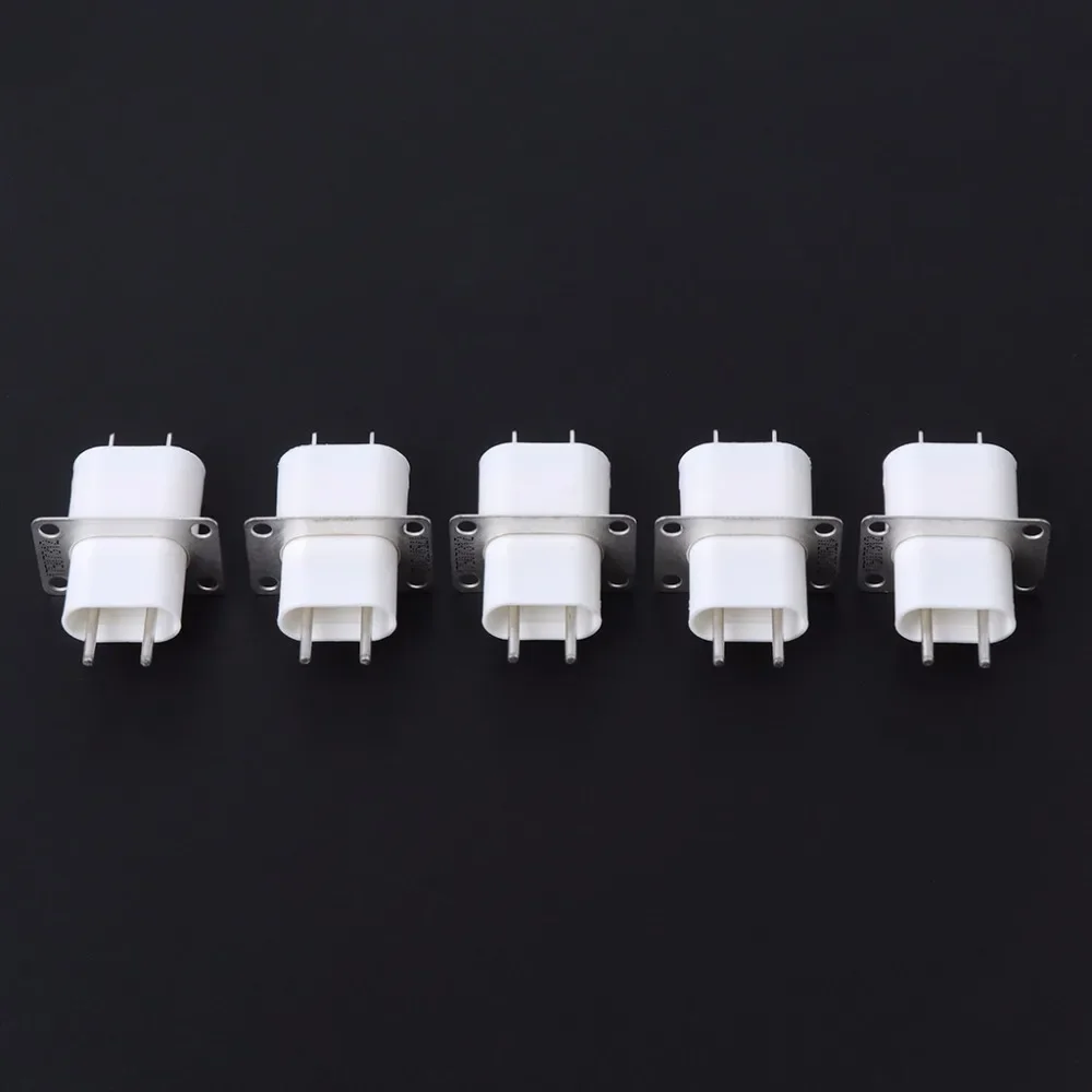 5Pcs Microwave Oven Magnetron 4 Filament Pin Sockets Converter for Home