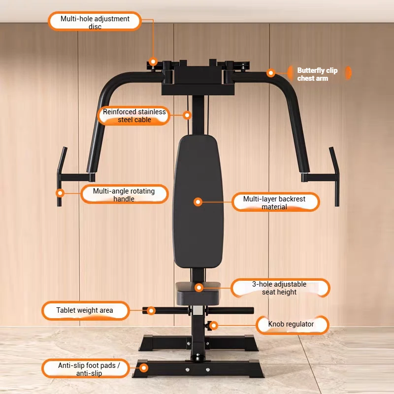 for Gym Strength Training and Single-person Standing Exercise Home Indoor Multi-functional Fitness Equipment