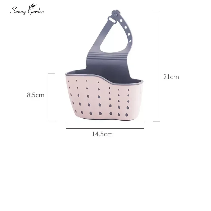 Évier à pression réglable avec porte-éponge, accessoires de cuisine, ustensiles, panier de vidange, gadgets de cuisine, assiette de cuisine, Regina,
