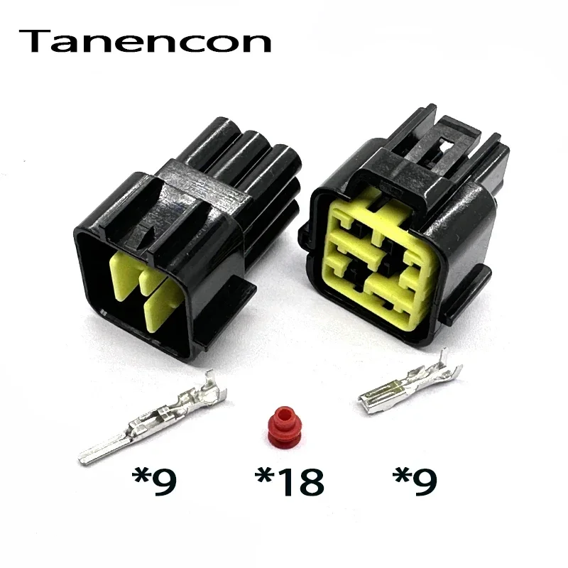 5 Set 3/6/8/9 Pin FW-C-16M/F-B Car Waterproof Socket Car Modification Plug Accessories FSW-C-6F-B  Auto Sealed Adapter FW-C-3F-B - Image 3