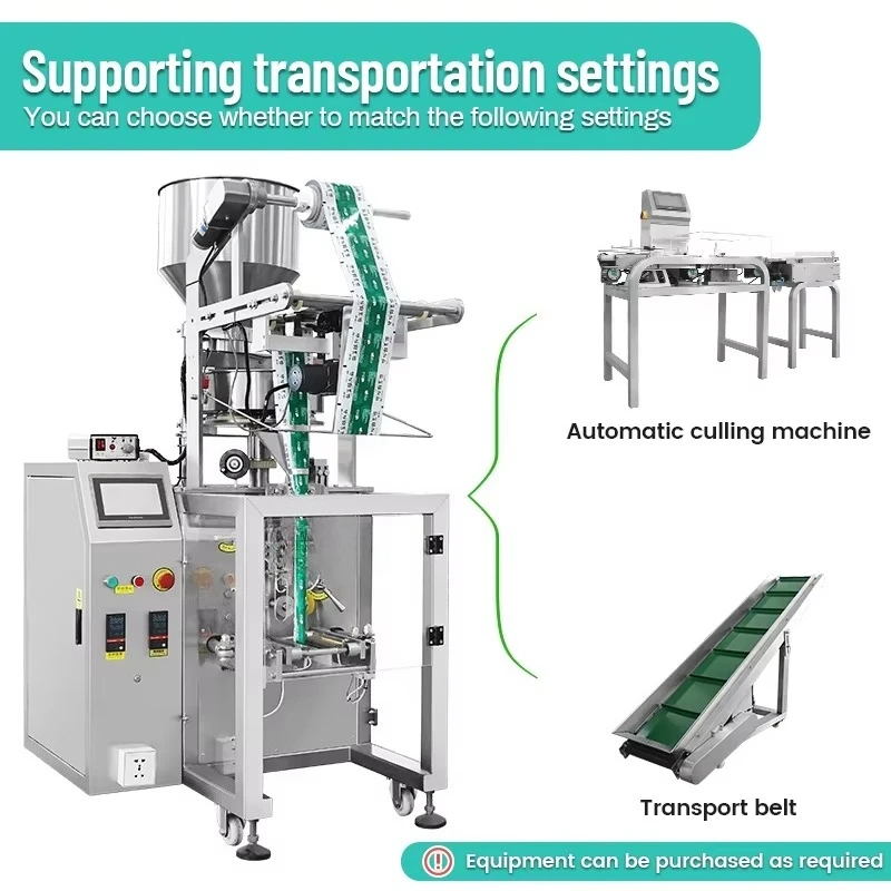 Customized Moon Cake Food Preservative Packaging Machine Silica Gel Desiccant Fine Granule Packing Equipment