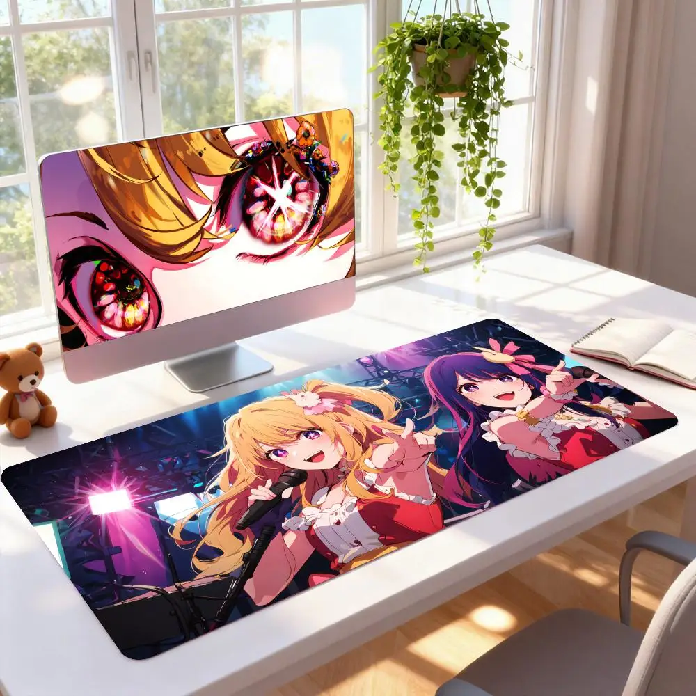 

Коврик для мыши Oshinoko Hoshino Ruby, резиновый, для компьютера и ноутбука, официальный игровой, с ярким цветным принтом, эстетичный, модный, роскошный коврик