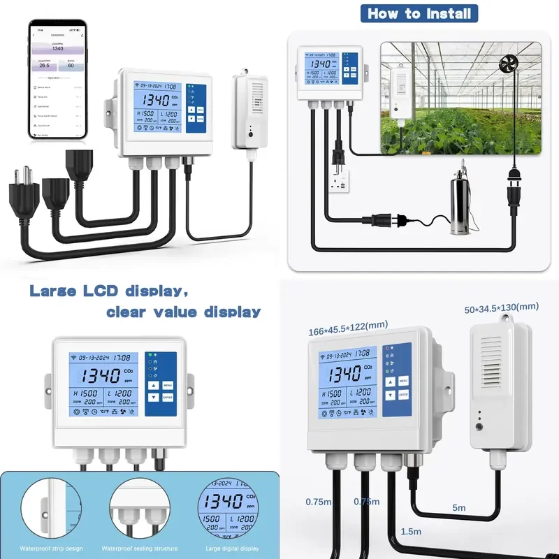 Smart Climate Controller Wifi  - đánh giá và giá Farm Agriculture