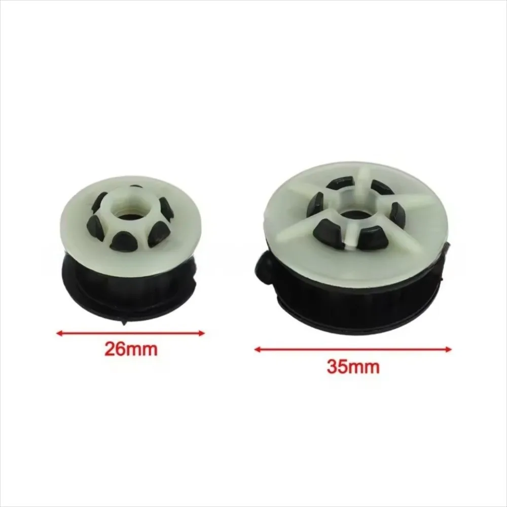 Rubber Material Gear Shift Lever Bushing 2 Piece Set MT Control Cable Assembly Transmission Shift Cable Bushing