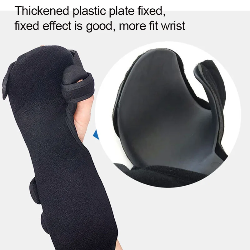 جبيرة المعصم والساعد، دعامة تثبيت إصبع اليد لكتلة كسر المعصم، جبيرة اليد