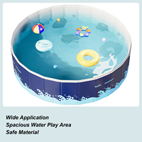 Paddling Pool Baby Swimming Pool Foldable Bathtub Large Capacity Swimming Activities For Pond Garden Vacation Playhouse Backyard