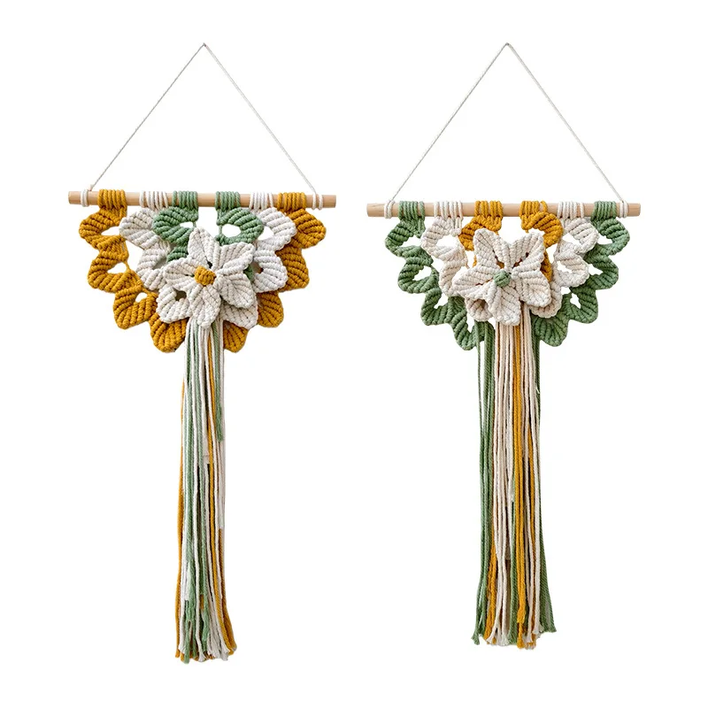 Woven Wall Hanging Boho Geomet - đánh giá và giá Art And Craft For Nursery