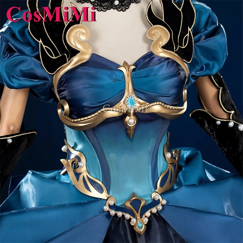 CosMiMi Game Identity V Beruhildr Vilulf/Bowmen Cosplay Costume Elegant Sweet Uniform Dress Carnival Party Role Play Clothing