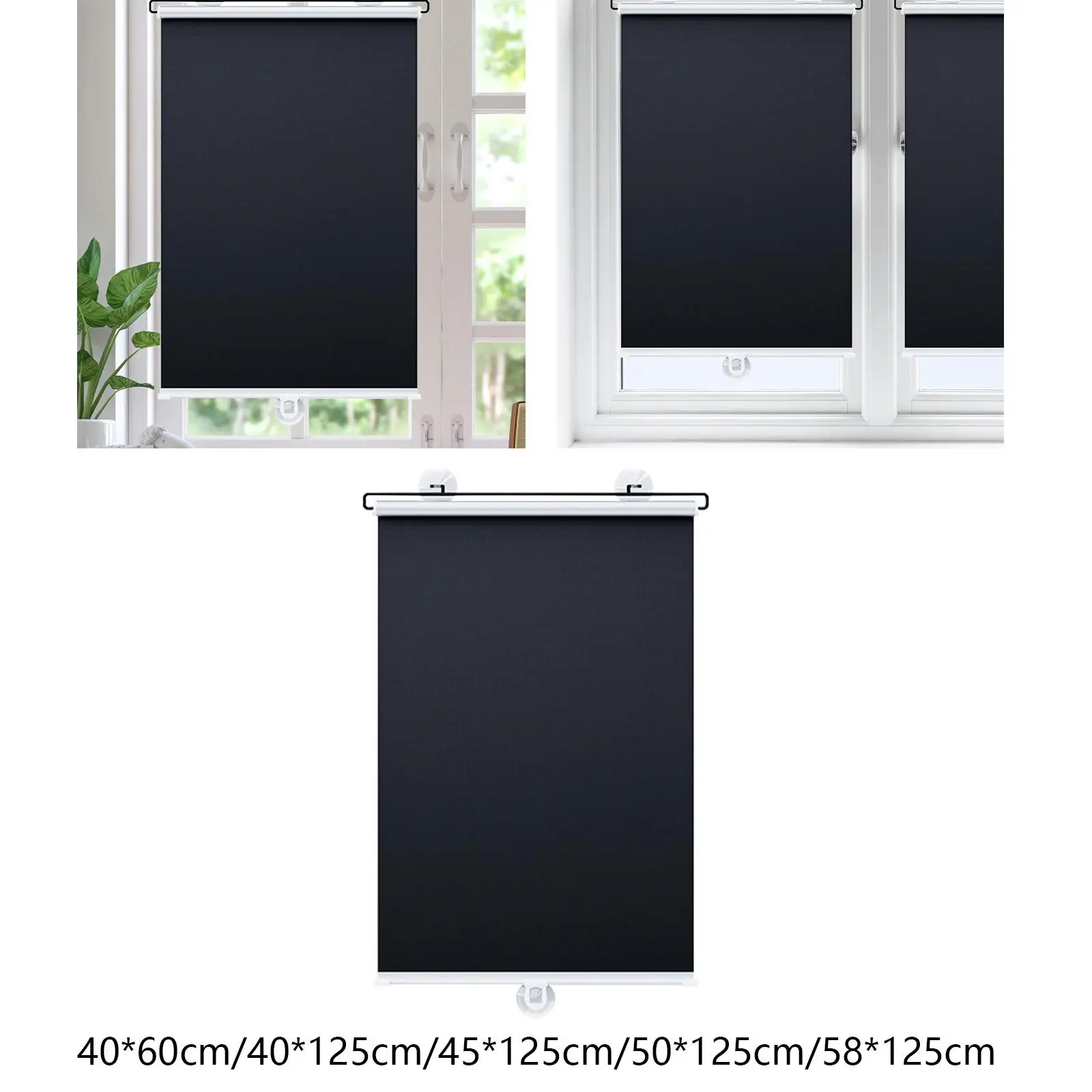 Car Windshield Roller Blind Sunshade Easily Install Multipurpose Accessory