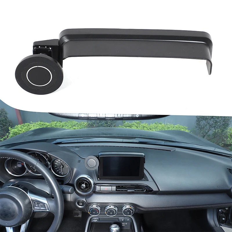 

For Mazda MX-5/Fiat 124/Abarth 124 2016+ LHD Car Phone Holder Screen Fixed Navigation Bracket Navigation Screen Visor Accessory