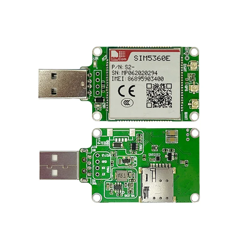 SIMcom WCDMA USB Dongle SIM5360E mendukung Data GNSS 1 buah