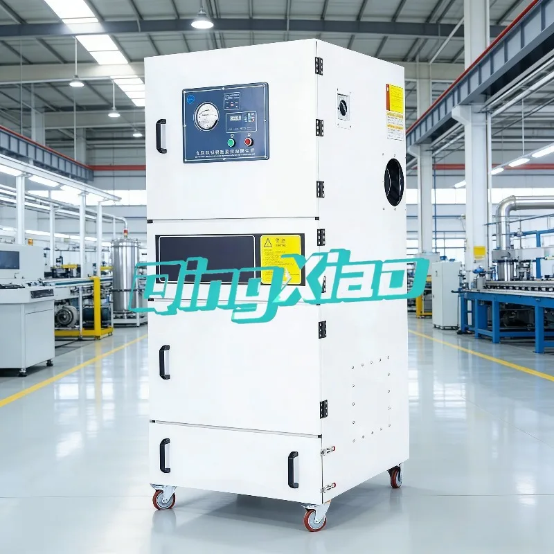 

New Industrial Dust Collector Pulse Vacuum Cleaner for Grinding Machine Laser Cutting Fume and Floating Dust Particle Collection