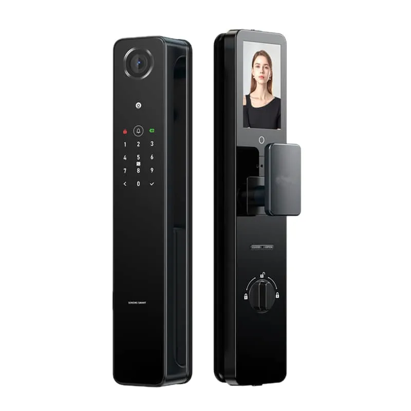 

3D facial recognition smart door lock anti-theft door automatic electronic password lock fingerprint lock has been connected to