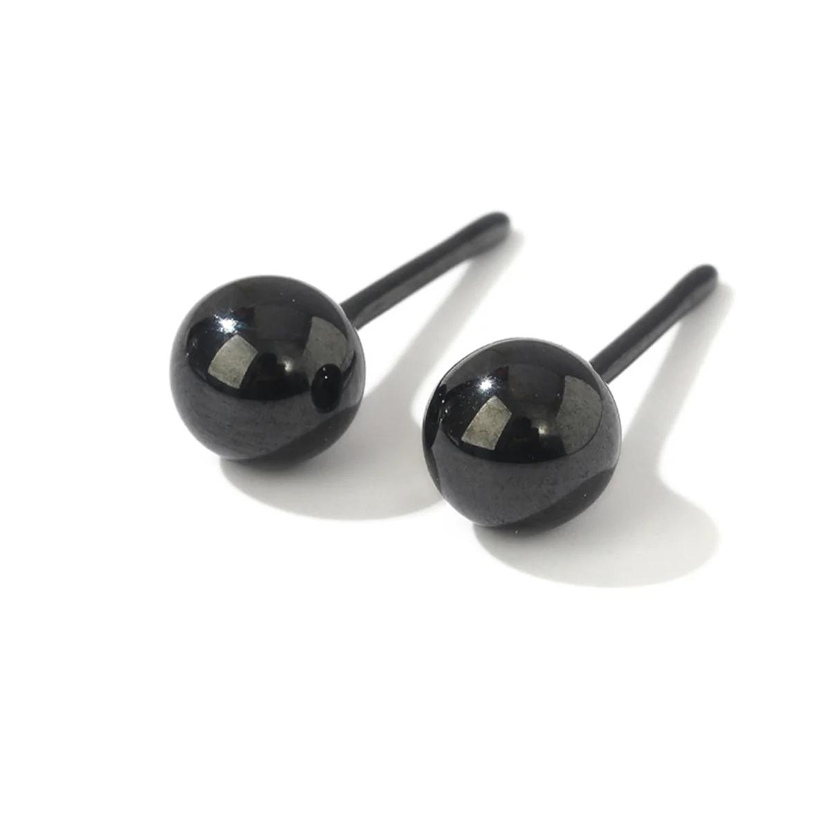 

Bio ceramic earrings, anti-allergic, for ear hole maintenance, male and female ear rods, anti-blocking needles