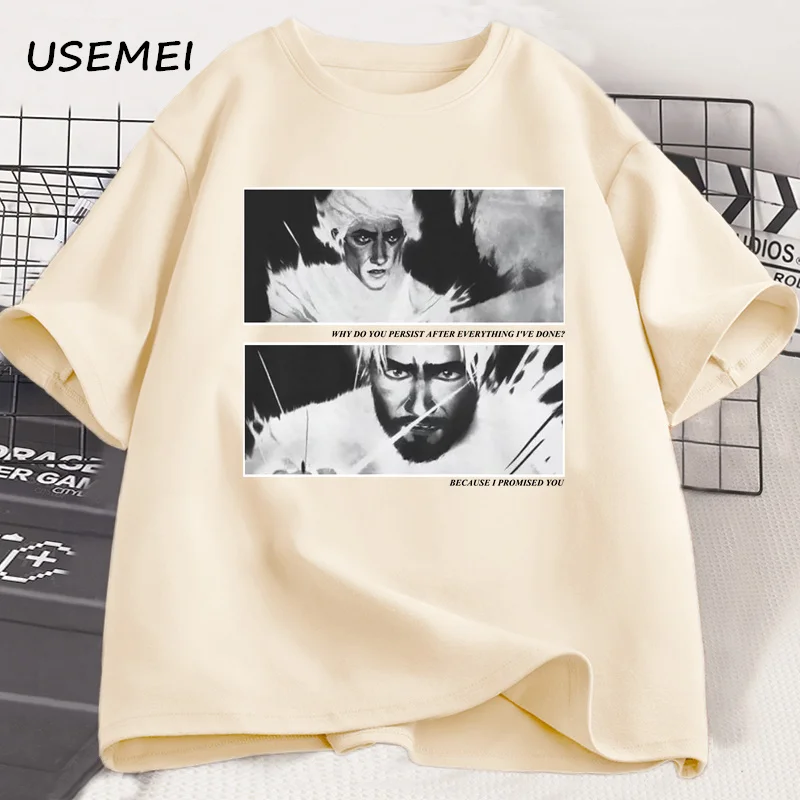 Jayvik T-Shirt hommes femmes Style Vintage Jayce X Viktor Arcane imprimé T-shirts hommes coton T-shirts de haute qualité Streetwear T-Shirt