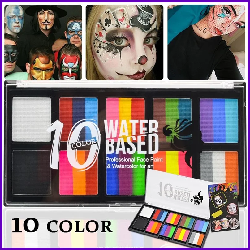 Face Body Paint Palette, Water - Cosplay Prop Paint review and price