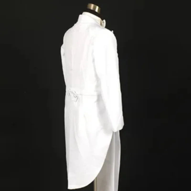 Trajes de hombre de 4 piezas (chaqueta + pantalones T + pajarita + cinturón) trajes de frac Blazers para hombre traje de esmoquin para novio de boda y graduación