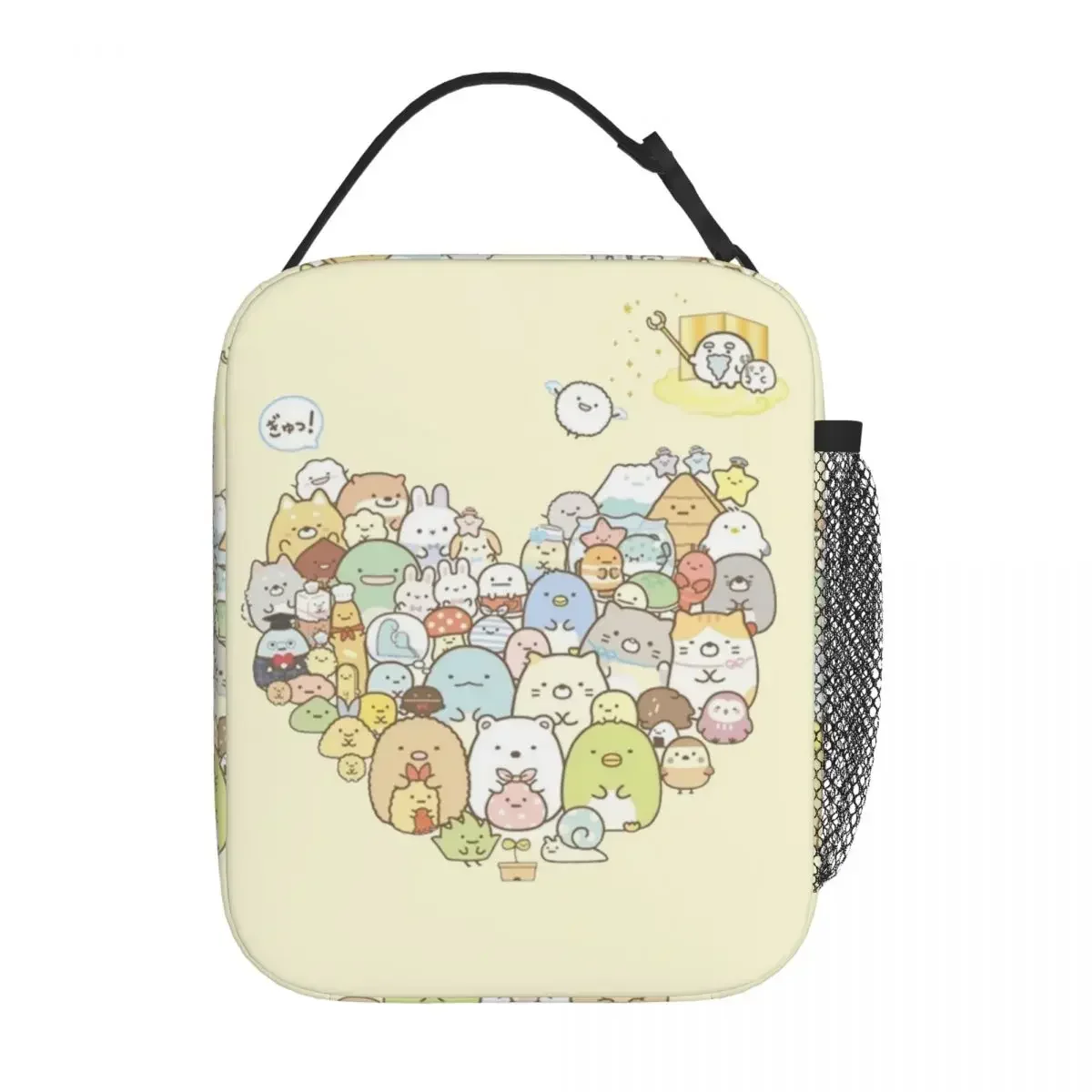 Cute Sumikko Gurashi Love Merch Insulated Lunch Bags For Travel Food Storage Bag Portable Thermal Cooler Lunch Boxes for Office