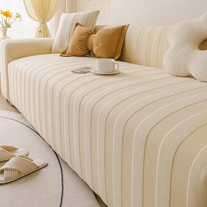 High Quality New Sofa Cover Fully Covered Anti-cat Scratch Protective Cover Elastic Anti-slip Dust-proof Sofa Cover Fabric